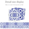 thumbnail image 2 of CVLIFE Peel and Stick Self-Adhesive Removable Wall Stickers Vinyl Tile Backsplash Kitchen Bathroom Stickers Home Wall Decoration, 2 of 8