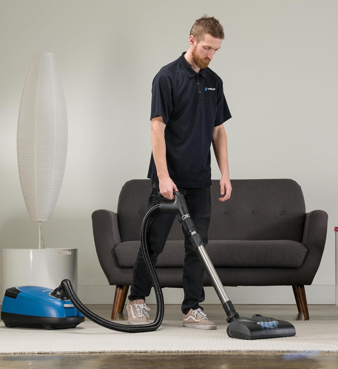 Prolux QX90 Canister Vacuum Cleaner with Electric Power Nozzle