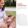 thumbnail image 3 of WHAMVOX White Cardstock 30Pcs for Users Who Need Card Protection Blank Paper, 3 of 8