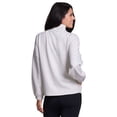 thumbnail image 3 of RBX Active Women's Lightweight Luxe Athleisure Mock Neck Zip Up Jacket, 3 of 5