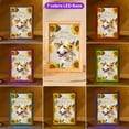 thumbnail image 3 of Happy Women's Day Bull Terrier Sunflower Vintage Proud Mom Acrylic Plaque with Wood Photo Frame Box Bully Dog Lovers Gifts Idea Light Box - 02030, 3 of 5