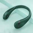 thumbnail image 3 of Ventilador de cuello colgante de 5000 mAh USB recargable sin aspas Sport Mute Fans (verde), 3 of 9