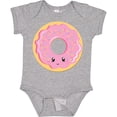 thumbnail image 3 of Inktastic Light Pink Donut Boys or Girls Baby Bodysuit, 3 of 5