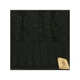 thumbnail image 3 of Basico Unisex Adult Warm Chunky Soft Stretch Cable Knit Beanie Cap Hat, 3 of 3