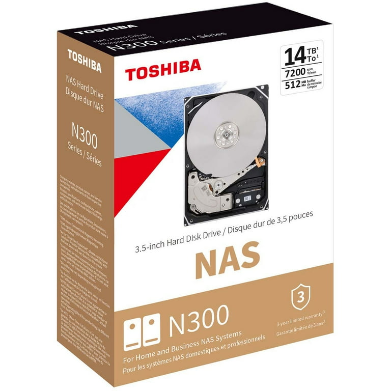 Toshiba 14TB N300 7200 rpm SATA III 3.5