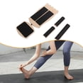thumbnail image 3 of Almencla Single Leg Balance Board Balance Training Wooden Indoor Multipurpose Trainer feet design, 3 of 5