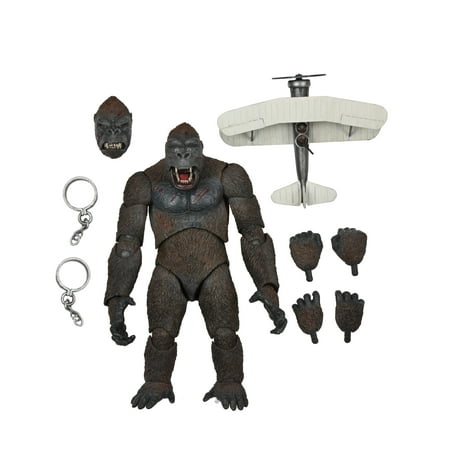 NECA Ultimate Teen King Kong Action Figures, Plastic Multicolor, 3" x 7"
