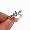 thumbnail image 4 of S925 Sterling Silver Women's Platinum Ring Jewelry, 4 of 6