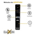 thumbnail image 2 of Daxxon Cerradura Inteligente Plus P500 Cam/ 5 métodos de desbloqueo/app/huella/código/tarjeta/llave Daxxon P500 CAM, 2 of 8