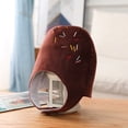 thumbnail image 3 of BQBQERT Cartoon Headgear Hat Novelty Plush Chocolate Hat Windproof Cap for World Football Day International Basketball Day, 3 of 20