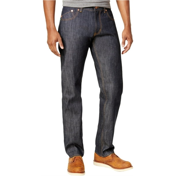 Jeans de Ajuste regular LRG para hombre, grandes y altos, azul