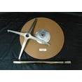 thumbnail image 2 of 30 Inch Round Grey Nebula Top Adjustable Height Cocktail Table-by Banquet Tables Pro, 2 of 2
