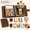 D.Brown-8.46"x7.28"x1.77", variant on Brown 8.46"x7.28"x1.77" Scrapbooking Kit Leather Memory Album