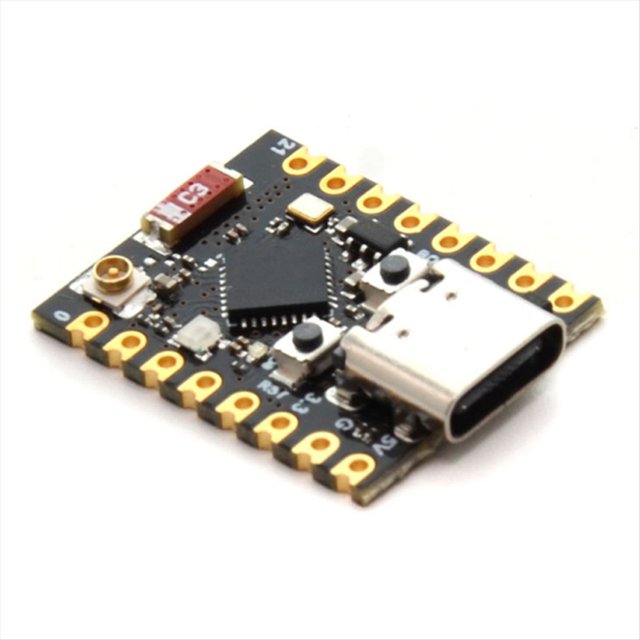 Placa de Desarrollo ESP32-C3 SuperMini V2 Plus ESP32 C3 Mini WiFi Bluetooth Placa IOT Antena RGB para MicroPython