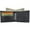 Black, variant on Mens Leather Change Pocket Bifold Wallet 1150