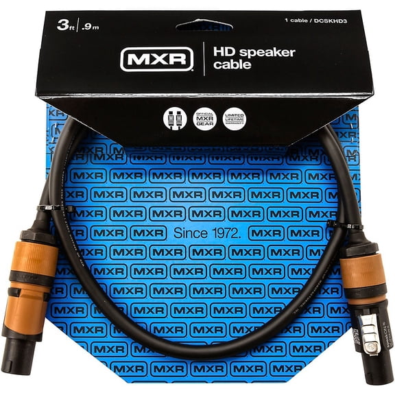 MXR Heavy Duty 14-Gauge SpeakON to SpeakON Speaker Cable 3 ft.