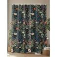 thumbnail image 4 of Vintage Flowers Shower Curtain, Floral Botanical Leaves Waterproof Shower Curtain Set with 12 Hooks Lightweight Washable Fabric Shower Curtains for Bathroom 36x72 Inches, 4 of 6