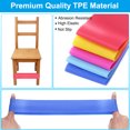 thumbnail image 3 of Uxcell Fidget Bands for Classroom Chairs, 24 Pcs Bouncy Bands, Chair Bands Relieve Anxiety, Blue, 0.8mm, 3 of 7