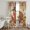 Red, Brick Red, Goldenrod, Forrest Green, variant on Turkey Pumpkins Thanksgiving Sheer Curtains 96 Inch Length 2 Panels Set, Fall Leaves Floral Rustic Voile Window Treatment Semi Sheer Long Curtains Drapes for Bedroom/Living Room/Kitchen 52"x96"x2