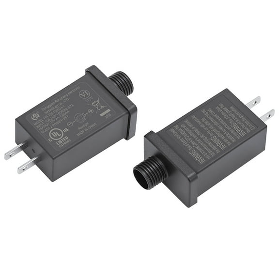 Replacement Yard Inflatable Adapter, 12V 1A Class 2 Power Supply for Christmas Outdoor Decorations - Inflatable Plug Replacement Ip44 Power Adapter for Halloween inflatables, LED String Light