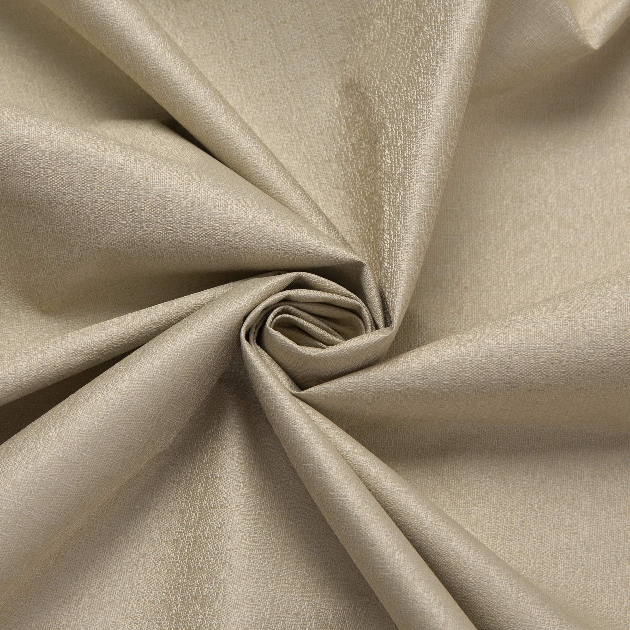 Sun Zero Bryant 2-Piece Textured Thermal Insulated 100% Blackout  Grommet Top Curtain Panel, Taupe, 37”W x 95"L