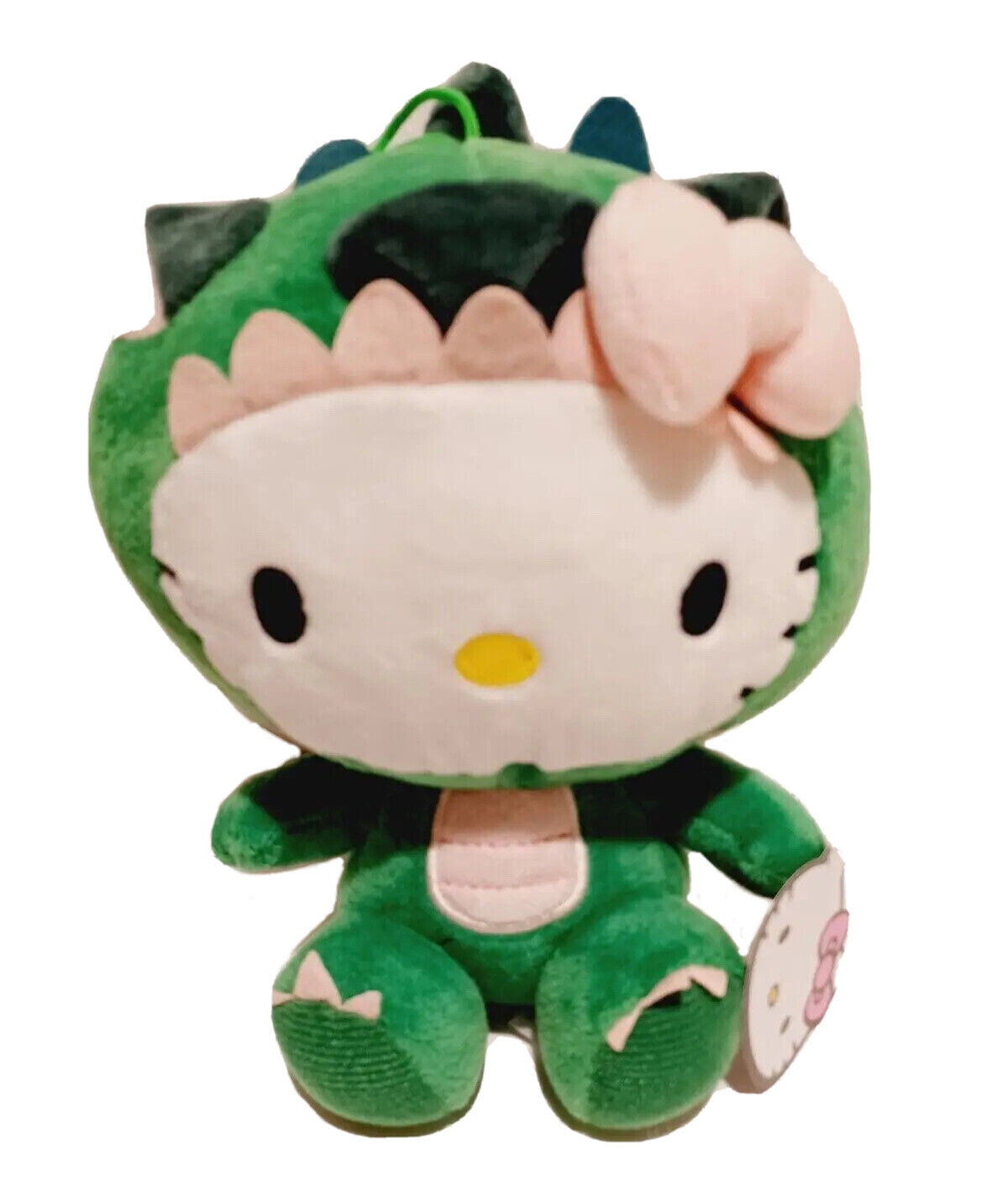 Hello Kitty 9" Plush Green Dragon Costume Figure Stuffed Doll