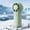 Green, variant on CYMMPU High Flow Pocket Fan Usb Battery Dual Power Foldable Body for City Errands, Hiking Trails and Mall Shopping Sprees