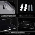 thumbnail image 4 of Billuyoard Soporte de exhibición de monopatín acrílico, reemplazo de alta resistencia, soporte transparente preperforado para Longboard, Organizadores de utensilios de cocina, 4 of 6