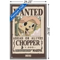 thumbnail image 3 of One Piece - Chopper Wanted Poster Wall Poster, 22.375" x 34" Framed, 3 of 4