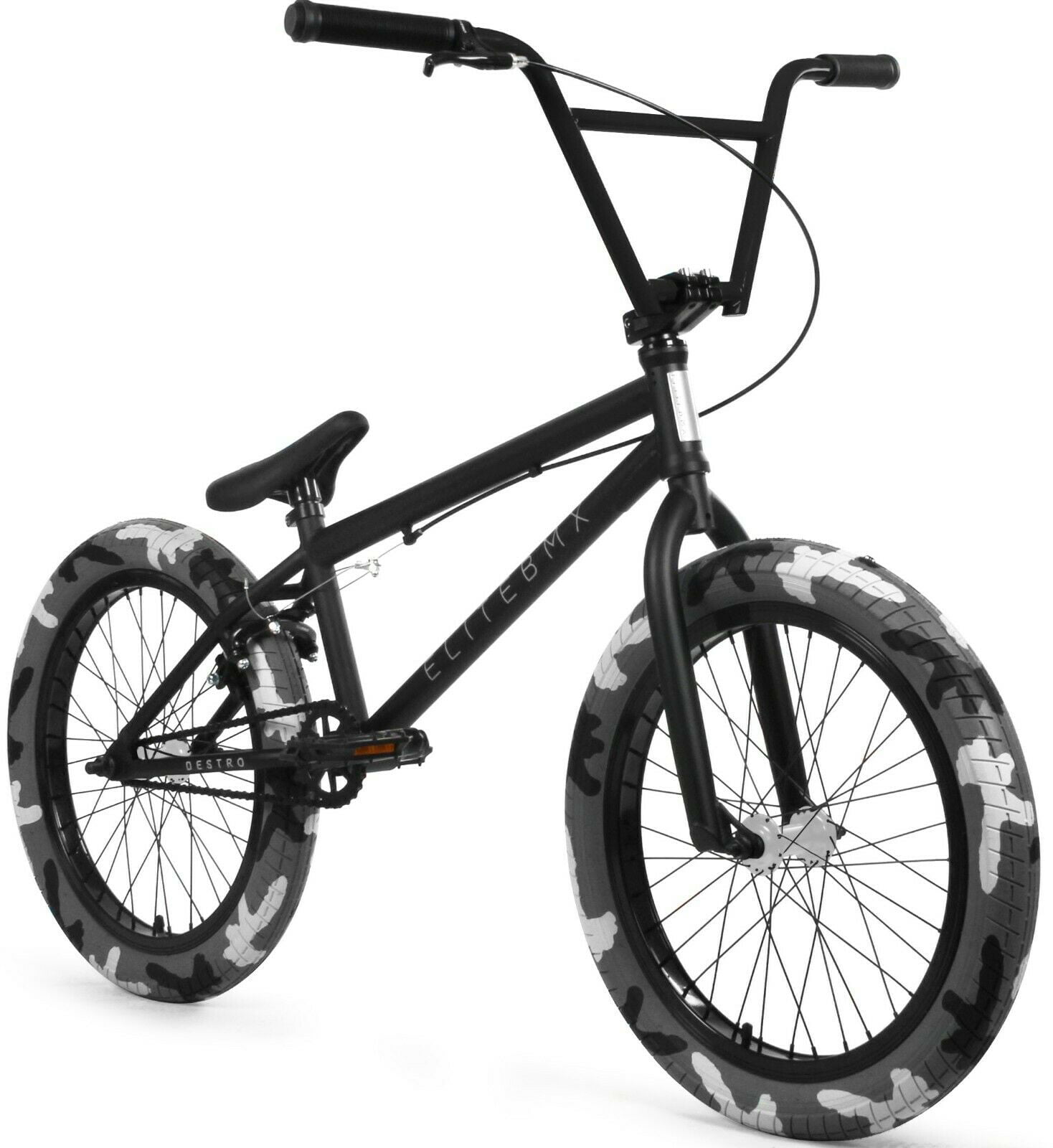 Eastern 20" BMX Element Bicycle Freestyle Bike 3 Piece Crank Black 2020 NEW 