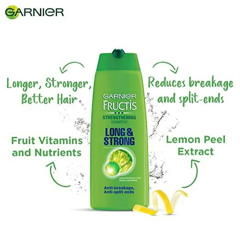 & for Long Strengthening 340ml Garnier Shampoo Repairing, types, hair Fructis, & Strong, all