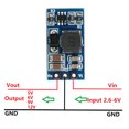 thumbnail image 4 of Dc Dc Step Up Module Dc Dc Boost Converter 2Pcs DC DC Step Up Module  Boost Converter For LED Motor 7W 2.6-5.5 To 5v 6v 9v 12V ND0412SAwithout Pin 9V, 4 of 8