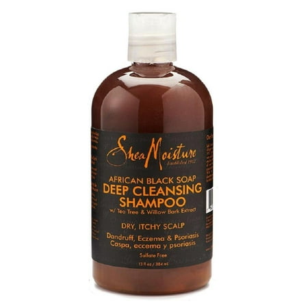 Shea Moisture African Black Soap Deep Cleansing Shampoo - 13