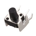 thumbnail image 5 of 100Pzs Interruptor de Boton Pulsador de Tacto Tactil de Angulo Recto Momentaneo 6 x 6 mm x 8 mm, 5 of 5