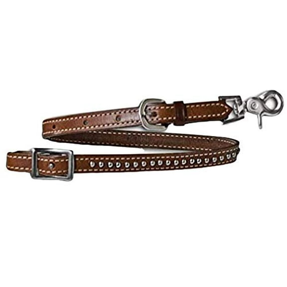 Showman Medium Oil Leather Wither Strap w/ Silver Studs