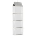 thumbnail image 1 of Organizador colgante de bolso, organizador de guardarropa colgante, bolsa colgante de almacenamiento tridimensional, organizador de bolso para Almacenamiento y organización del hogar Beige 4 capas Advancent HA001605-06, 1 of 1