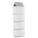 thumbnail image 1 of Billuyoard Organizador colgante de bolso, organizador de armario colgante, bolsa colgante de almacenamiento, organizador de bolso para armario Almacenamiento y organización del hogar Beige 4 capas Billuyoard HA001605-06, 1 of 6