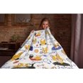 thumbnail image 5 of Dog Sportsman Blanket Soft Lightweight Flannel Blanket Gift for Women Toddler Throw for Bed Sofa Travel 50"x40" S for Kids, 5 of 6