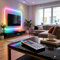 Led Strip Remote Controlle 44-Key IR Remote Controller with Dual Connector for RGB LED Light Strip ...