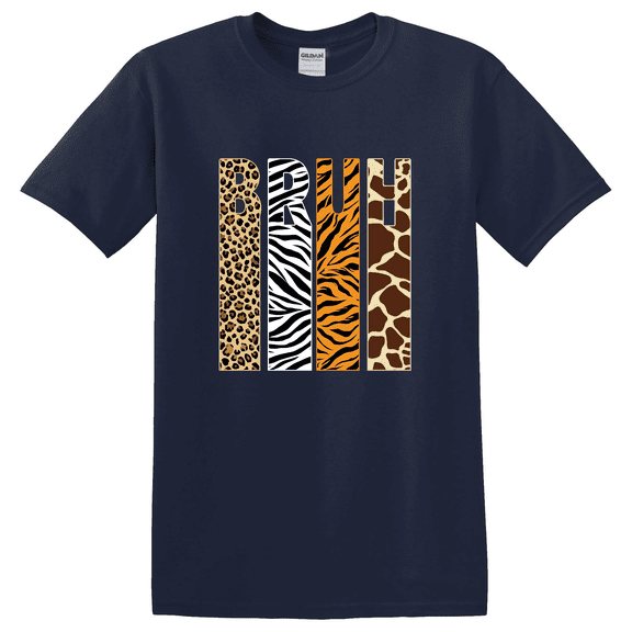 Kiraa Bruh Boys Animal Print Zoo Toddler T-Shirt