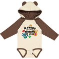 thumbnail image 3 of Inktastic In a World You Can Be Anything Be Kind Autism Awareness Boys or Girls Long Sleeve Baby Bodysuit, 3 of 5