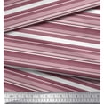 thumbnail image 2 of Soimoi Japan Crepe Satin Fabric Horizontal Stripe Printed Craft Fabric by The Yard 42 Inch Wide, 2 of 3