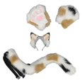thumbnail image 2 of MERIGLARE Cat Ears Tail and Paws Animal Ears for Graduation Ceremony Role Playing Prom B, 2 of 8