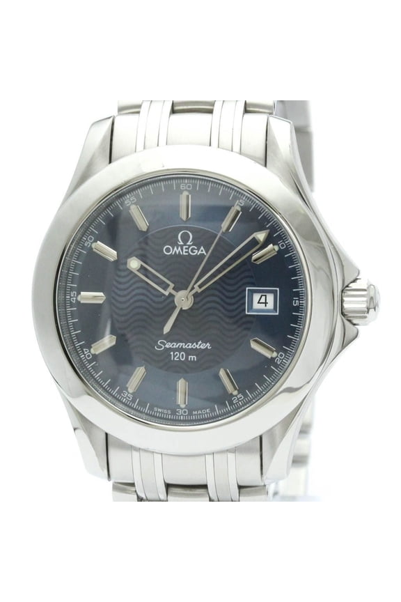 Pre-Owned OMEGA Seamaster 120M Steel Quartz Mens Watch 2511.81 Polished (Good)