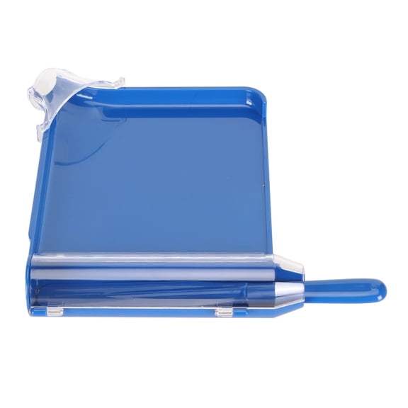 NestledNature Vitamin Count Tray,Right Hand Tablet Counting Tray,Tablet Count Tray With Spatula Plastic Right Hand Counting Tray For Pharmacy Blue