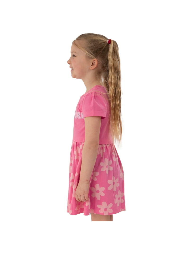 Dora The Explorer Girls Dress Pink Sizes 3T-8 - Walmart.com