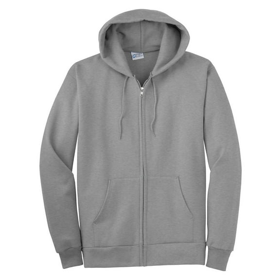 Port & Company - Essential Fleece Full-Zip Hooded Sweatshirt. Pc90zh