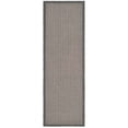 thumbnail image 1 of Safavieh Natural Fiber Grey Brown Area Rug - Runner 2'6" x 20', 1 of 4