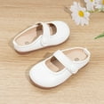 thumbnail image 2 of Kids Girls Casual Backless Dress Shoes Toddler Breathable Princess Shoes Fashion Leather Non Slip Slide Shoes, 2 of 7