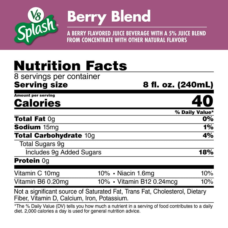 V8 top berry blend